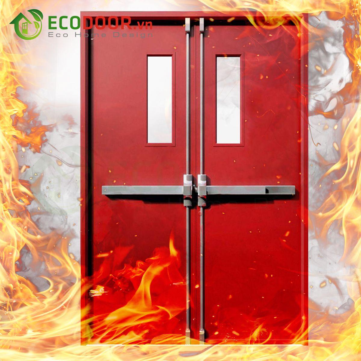 Cửa thép chống cháy 60 phút chịu được lửa đến 60 phút