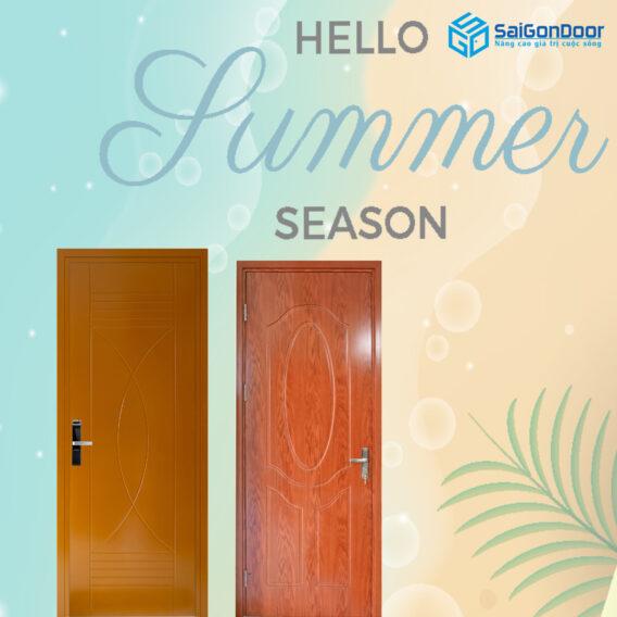Cửa nhựa Composite bán chạy tại SaiGonDoor