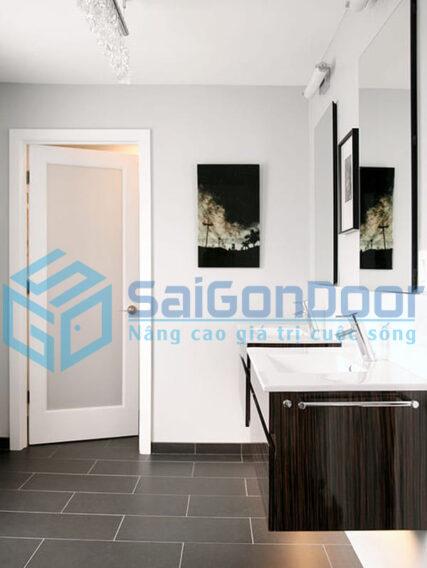 Cửa nhựa giả gỗ Upvc đẹp