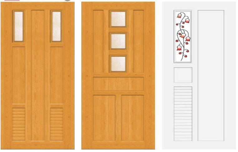 Cửa nhựa nhựa gỗ composite với những ưu điểm nổi bật khác nhau.