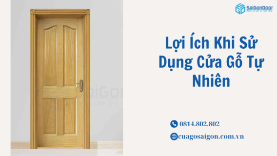 Lợi Ích Khi Sử Dụng Cửa Gỗ Tự Nhiên