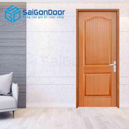 Cửa Gỗ HDF Veneer 2A xoan dao 3