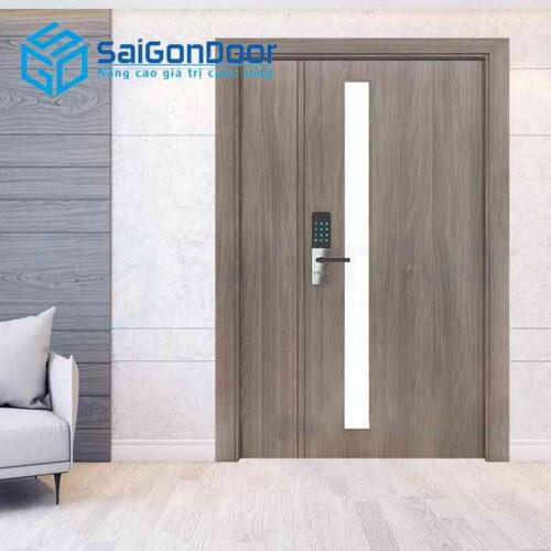 Cửa Gỗ HDF Melammine 2P1G11