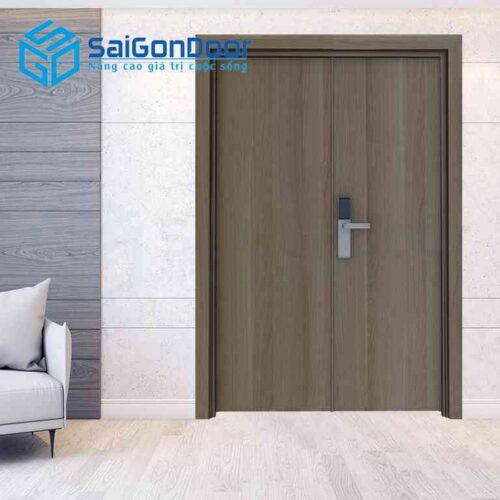 Cửa Gỗ Công Nghiệp MDF Laminate 2P111s
