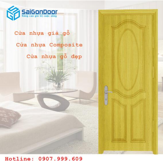 Cửa nhựa giả gỗ Composite