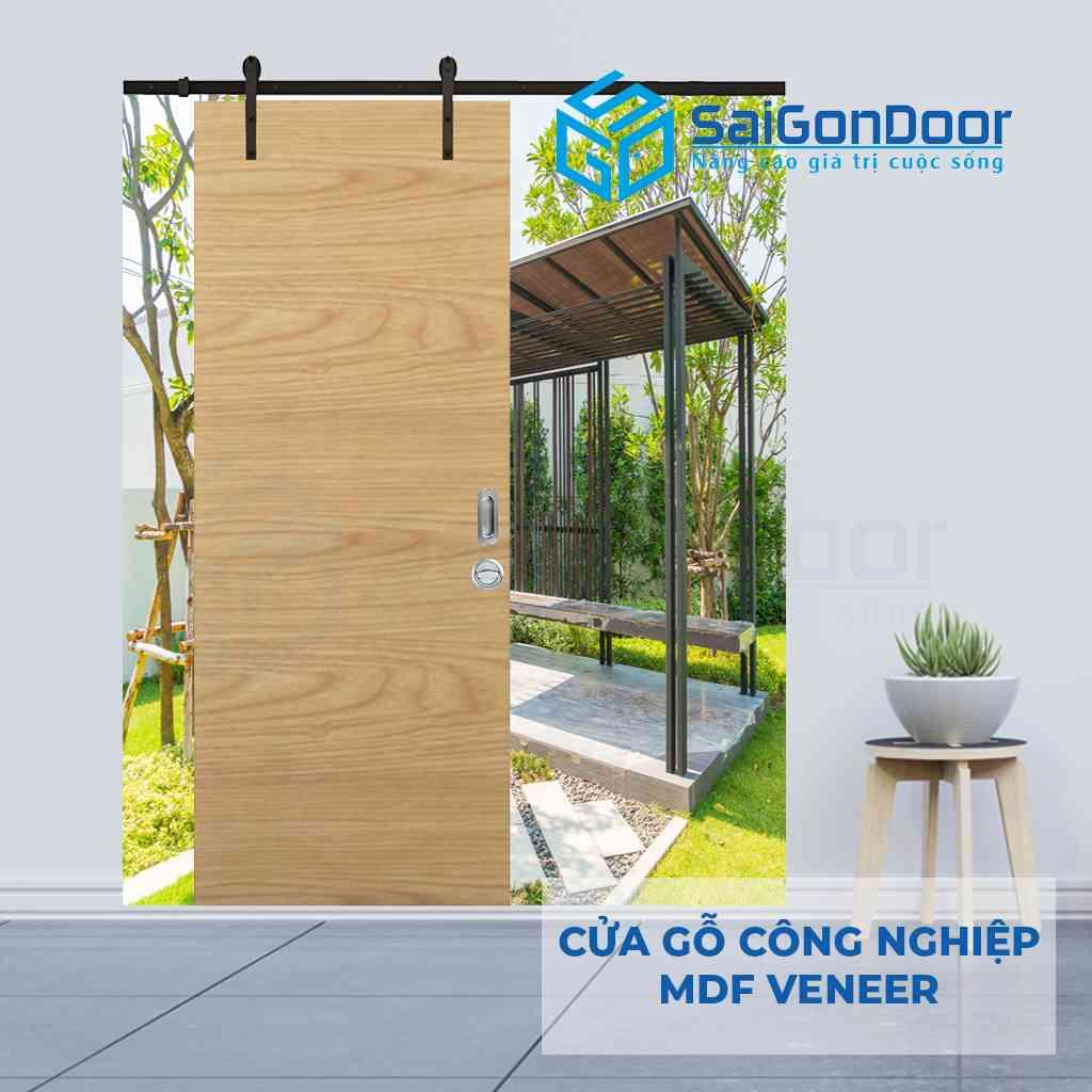 Mẫu cửa với thiết kế lùa trượt đặc biệt tăng tối đa diện tích không gian căn phòng