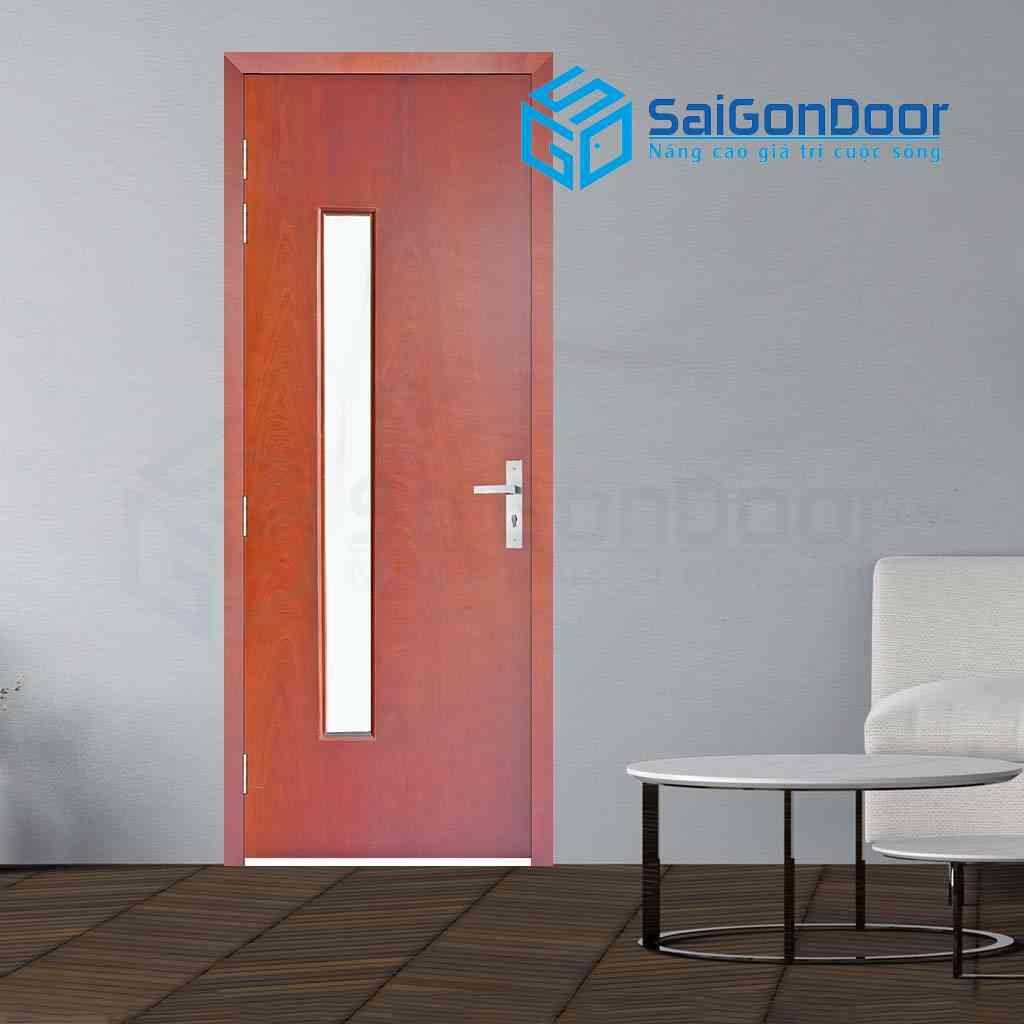 Kết hợp với kính tạo không gian căn phòng như rộng mở hơn