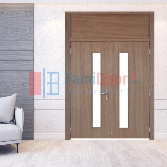 TOP 10 MẪU CỬA GỖ CÔNG NGHIỆP 2 CÁNH ĐẸP NHẤT THỊ TRƯỜNG