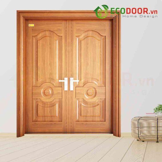 Cửa thép vân gỗ là gì? Cấu tạo và ứng dụng