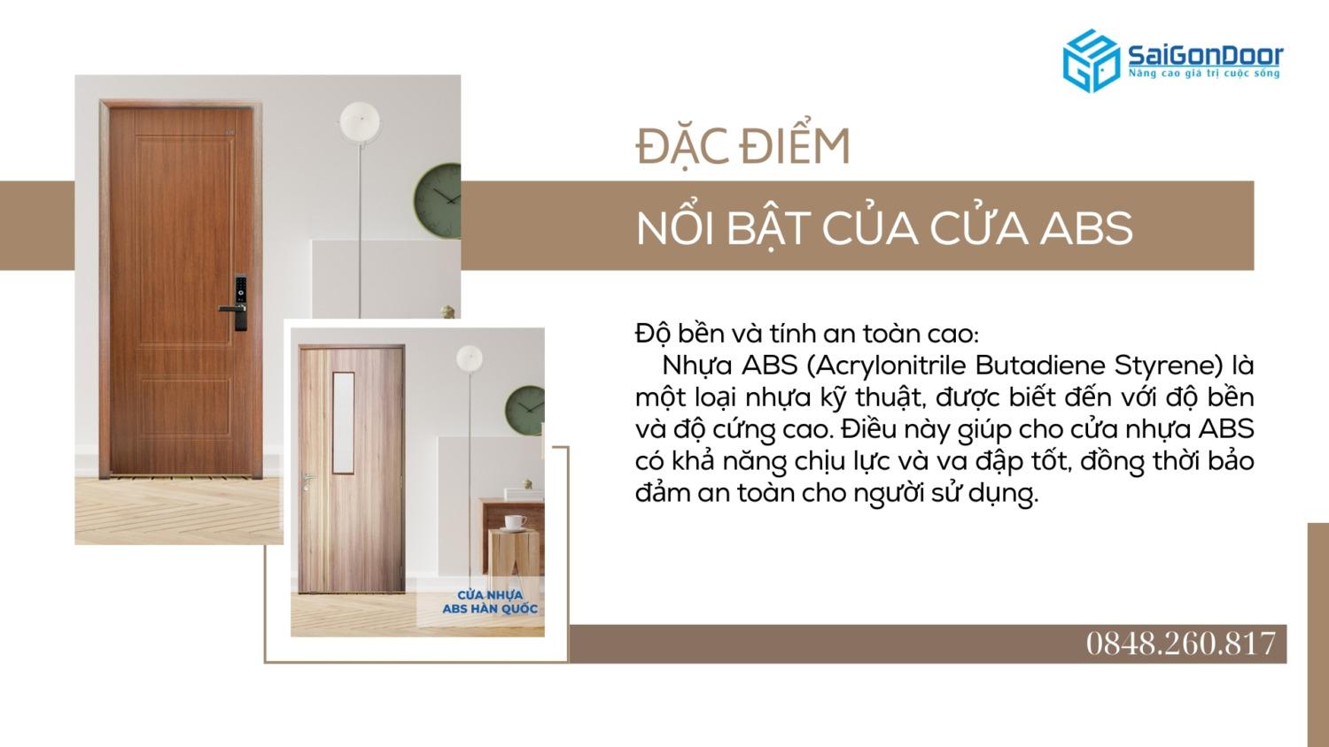 Cửa nhựa ABS: sức hút của cửa nhựa ABS trên thị trường