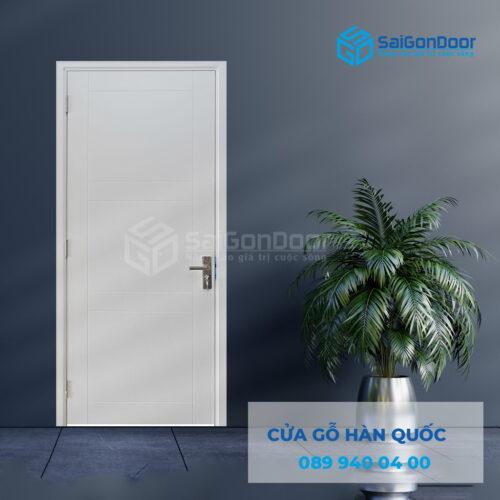 Cửa Gỗ Hàn Quốc P1R8 CNC-SGD
