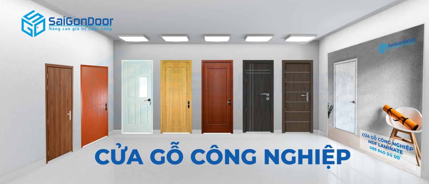 Một số mẫu cửa gỗ công nghiệp phổ biến đang được ưa chuộng nhất hiện nay trên thị trường