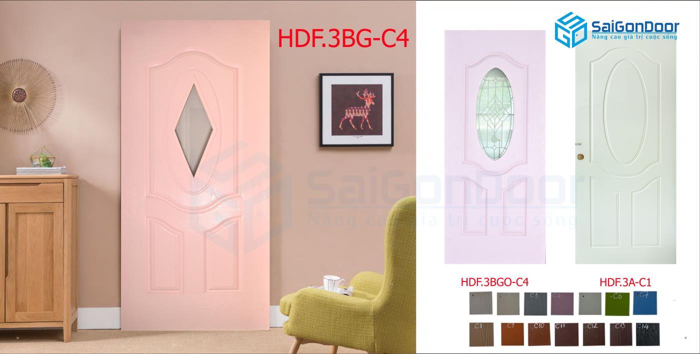 Cửa gỗ công nghiệp HDF