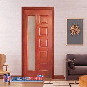 Cửa gỗ HDF veneer SGD 6Gl-Cam xe