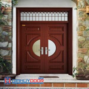 Cửa thép vân gỗ 3