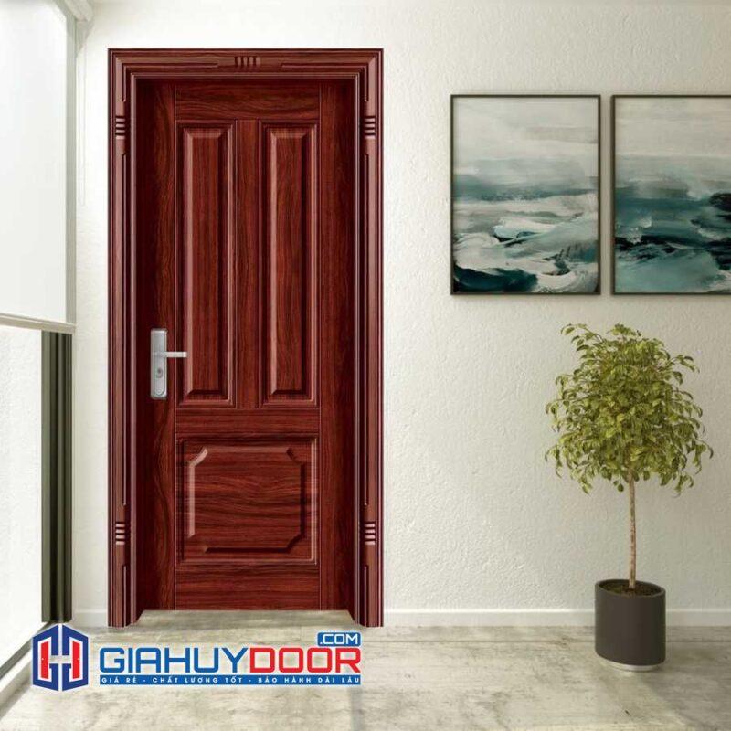 cung cấp cửa thép vân gỗ