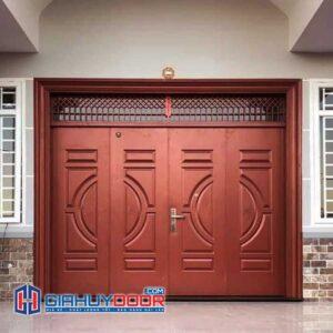 Cửa thép vân gỗ 8