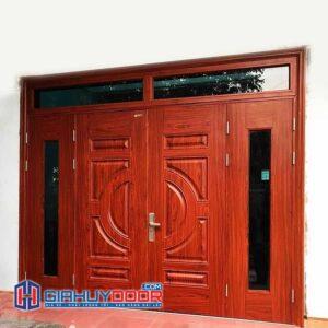 Cửa thép vân gỗ 48