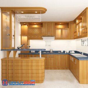 Nội thất tu bếp có quay bar 017tp-1295