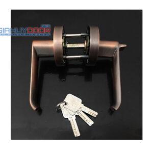 Khóa cửa J02 màu nâu