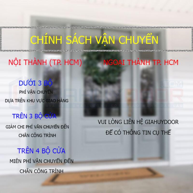 Chính sách vận chuyển cửa tại Giahuydoor