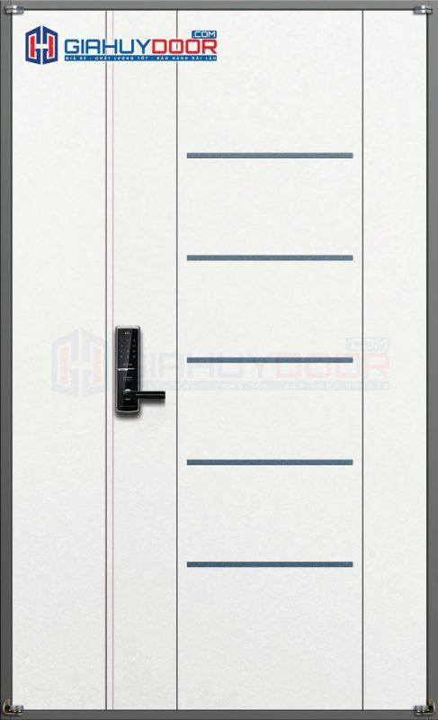 Cửa thép Hàn Quốc THQ B-515-H (DOUBLE)
