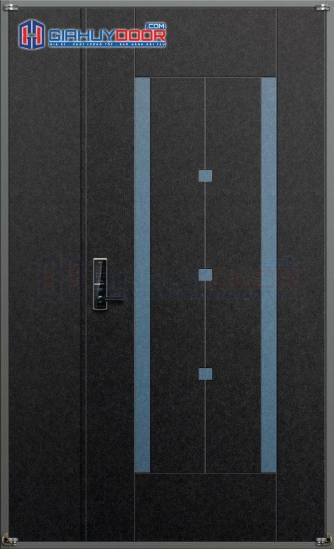 Cửa thép Hàn Quốc THQ B-639-RB (DOUBLE) 