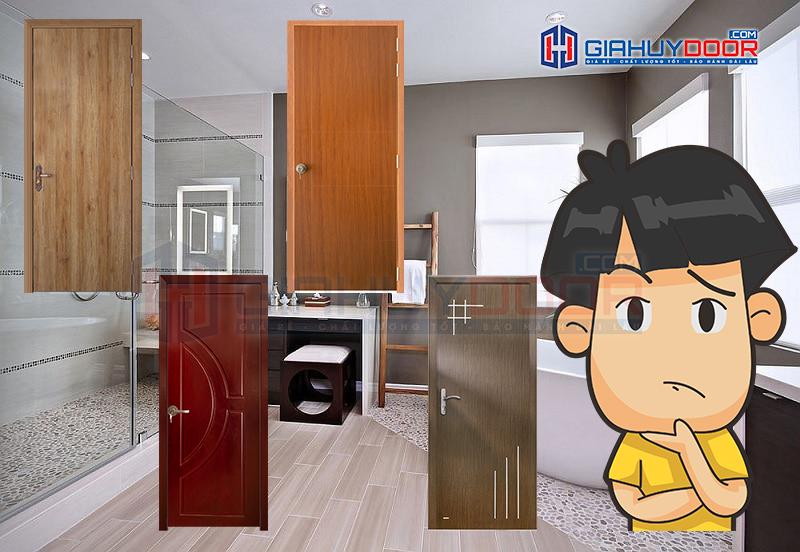 Lựa chọn cửa nhà vệ sinh thích họp