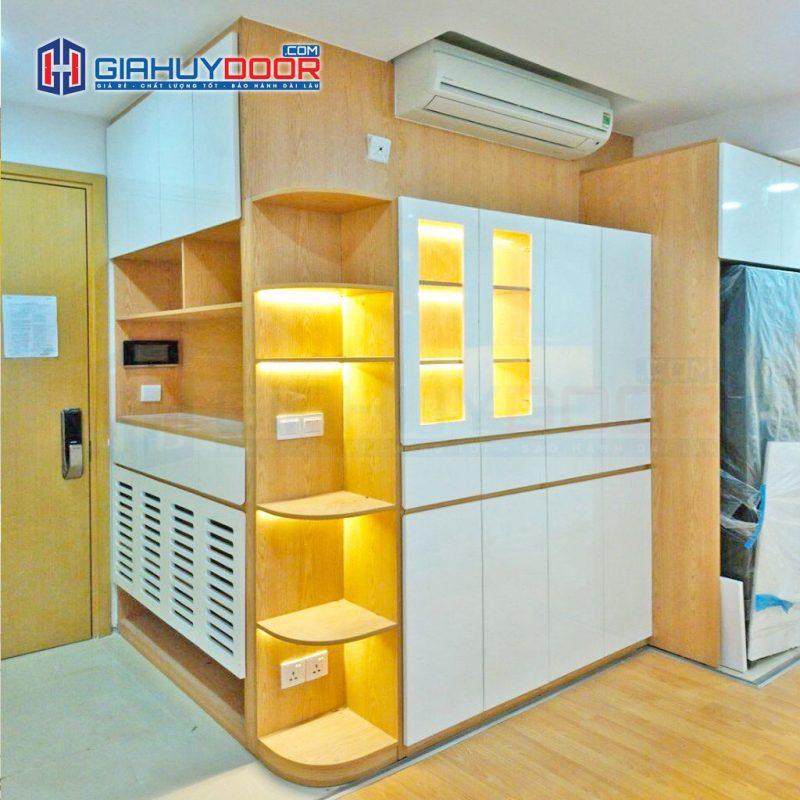 Nội thất tủ gỗ kệ gỗ TU 34