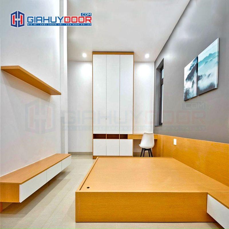 Nội thất tủ gỗ kệ gỗ TU 66