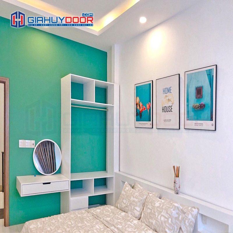 Nội thất tủ gỗ kệ gỗ TU 77