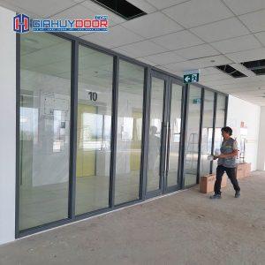 Vách kính chống cháy VCC 1