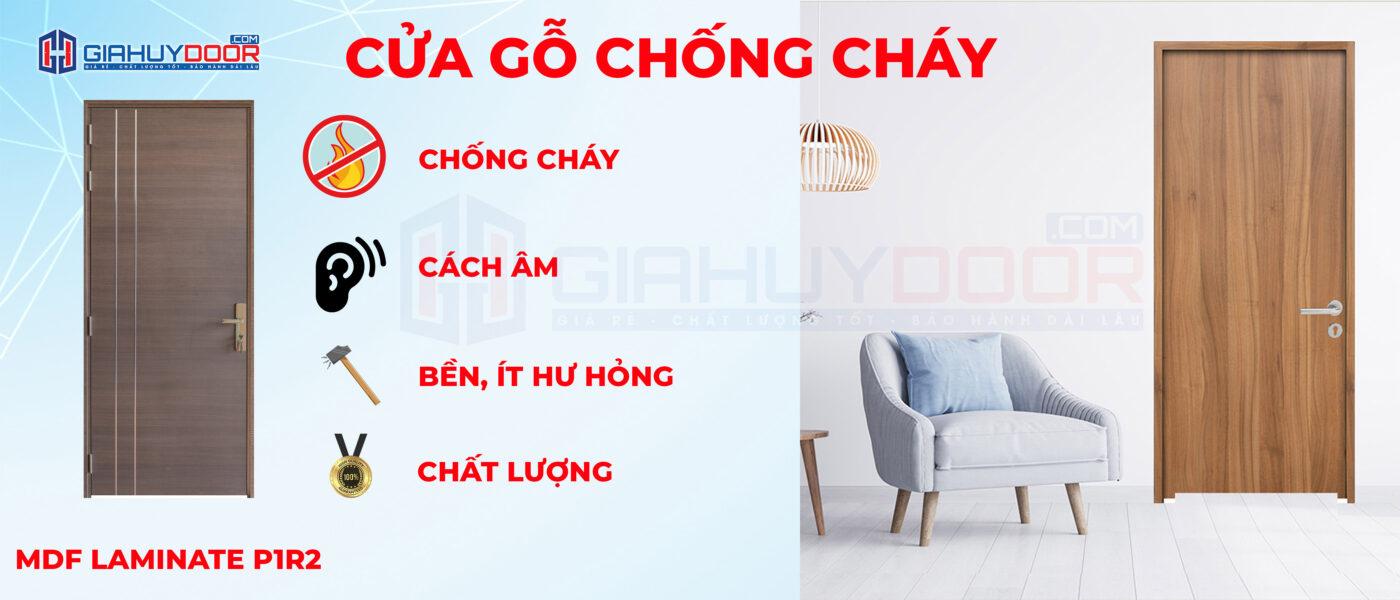 Cửa gỗ ngăn cháy chất lượng