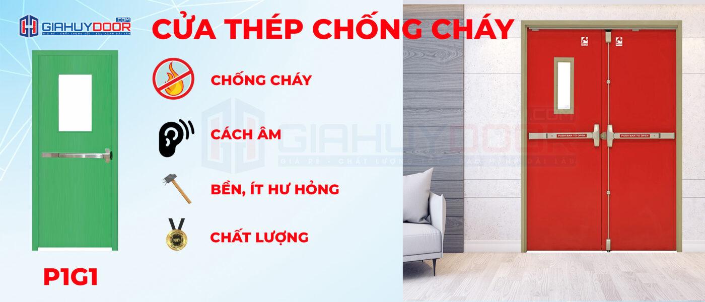 Cửa thép chống cháy cách âm cao cấp