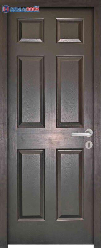 Cửa gỗ cao cấp HDF 6A-C14 (2)