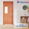 Cửa gỗ công nghiệp HDF 6G1-C10