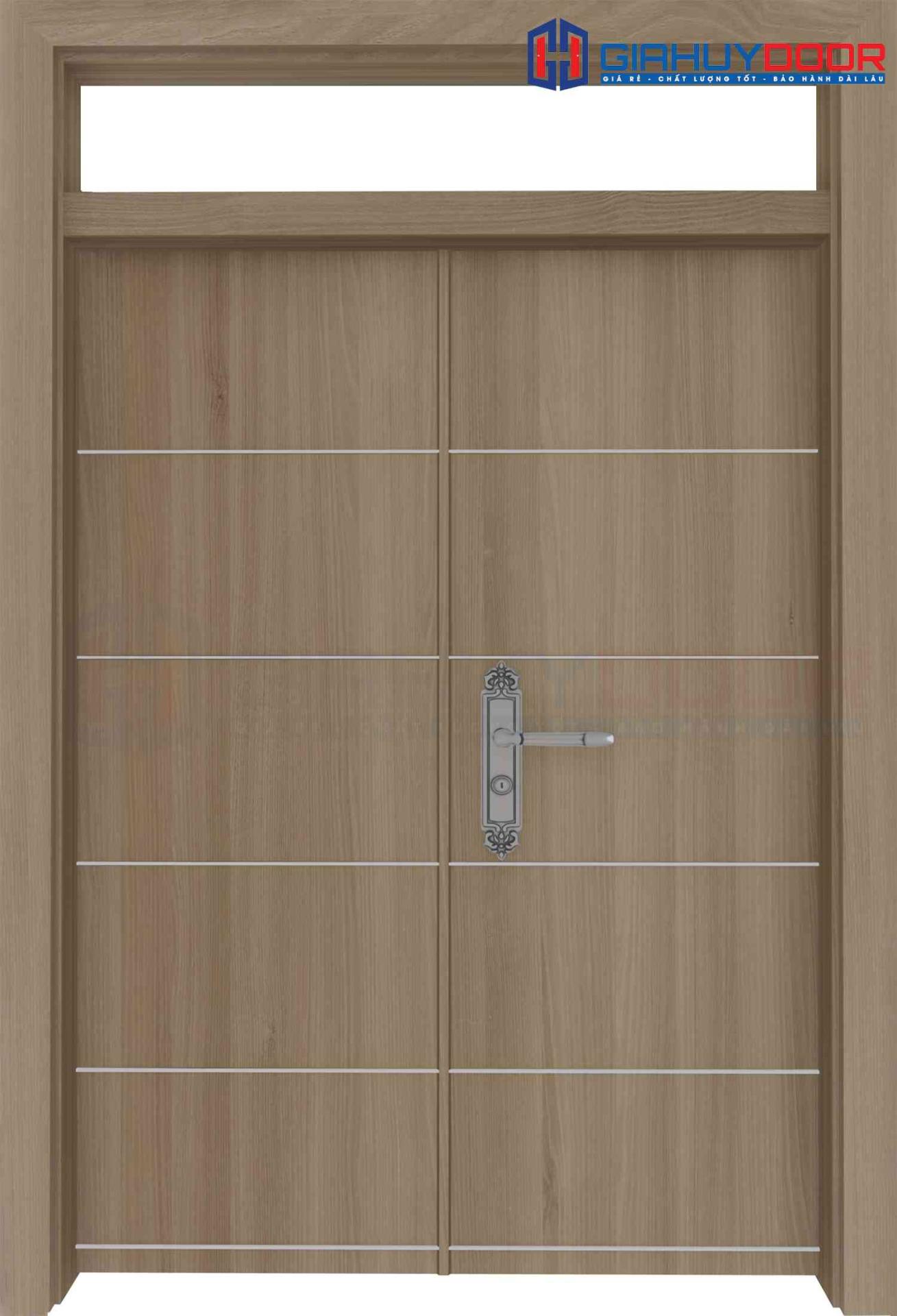 Cua go HDF Laminate 2P1R10s FIX.png Cửa gỗ công nghiệp MDF Laminate 2P1R10s FIX