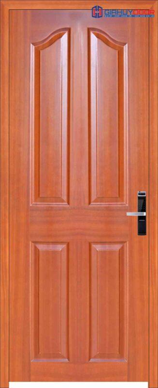 Cửa gỗ công nghiệp HDF Veneer 4A-sapele