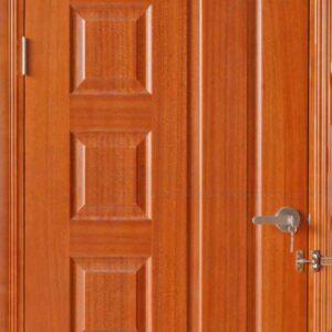Cửa gỗ công nghiệp HDF Veneer 6B-xoan dao.
