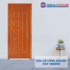 Cửa gỗ công nghiệp HDF Veneer 6B-xoan dao.