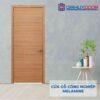 Cửa gỗ công nghiệp MDF Melamine P1 van ngang