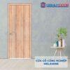 Cửa gỗ công nghiệp MDF Melamine P1R2 inox