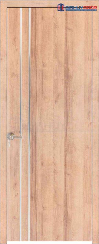 Cửa gỗ công nghiệp MDF Melamine P1R2 inox