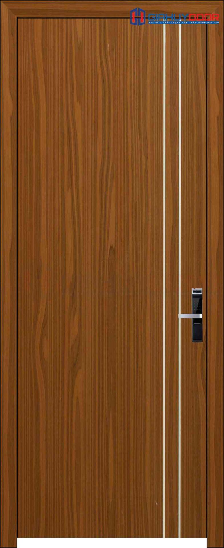 Cua go MDF Melamine P1R2 son.png Cửa gỗ công nghiệp MDF Melamine P1R2 son