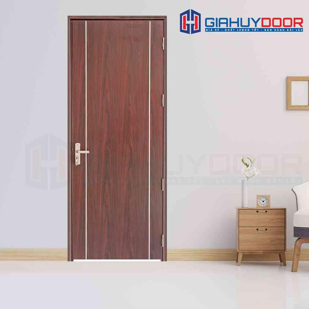 Cua go MDF Melamine P1R2.png Cửa gỗ công nghiệp MDF Melamine P1R2