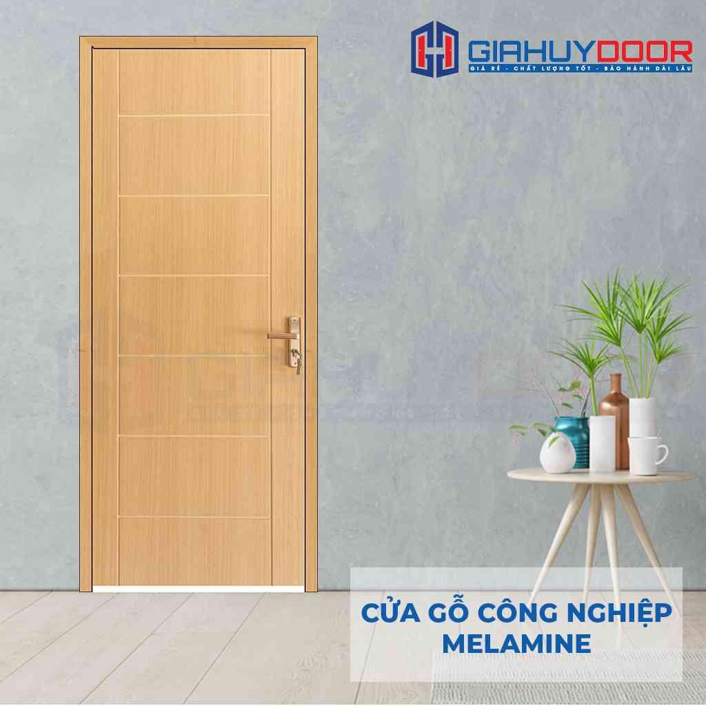 Cua go MDF Melamine P1R8.png Cửa gỗ công nghiệp MDF Melamine P1R8