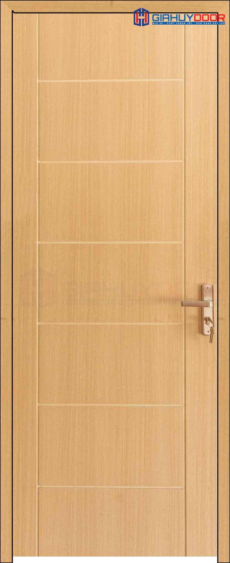 Cua go MDF Melamine P1R8.png Cửa gỗ công nghiệp MDF Melamine P1R8