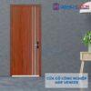 Cửa gỗ công nghiệp MDF Veneer P1R2 Cam xe