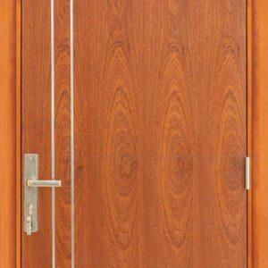 Cửa gỗ công nghiệp MDF Veneer P1R2 Xoan dao