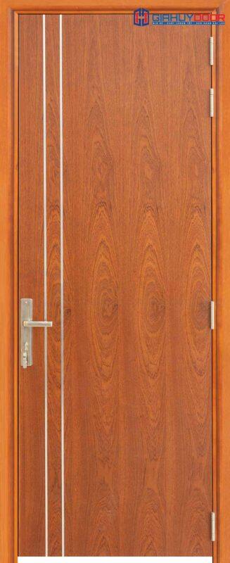Cửa gỗ công nghiệp MDF Veneer P1R2 Xoan dao